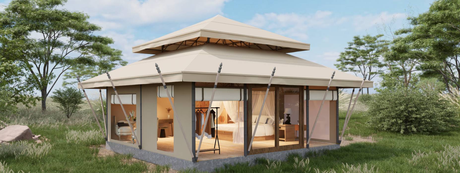 带岭区野奢帐篷厂家